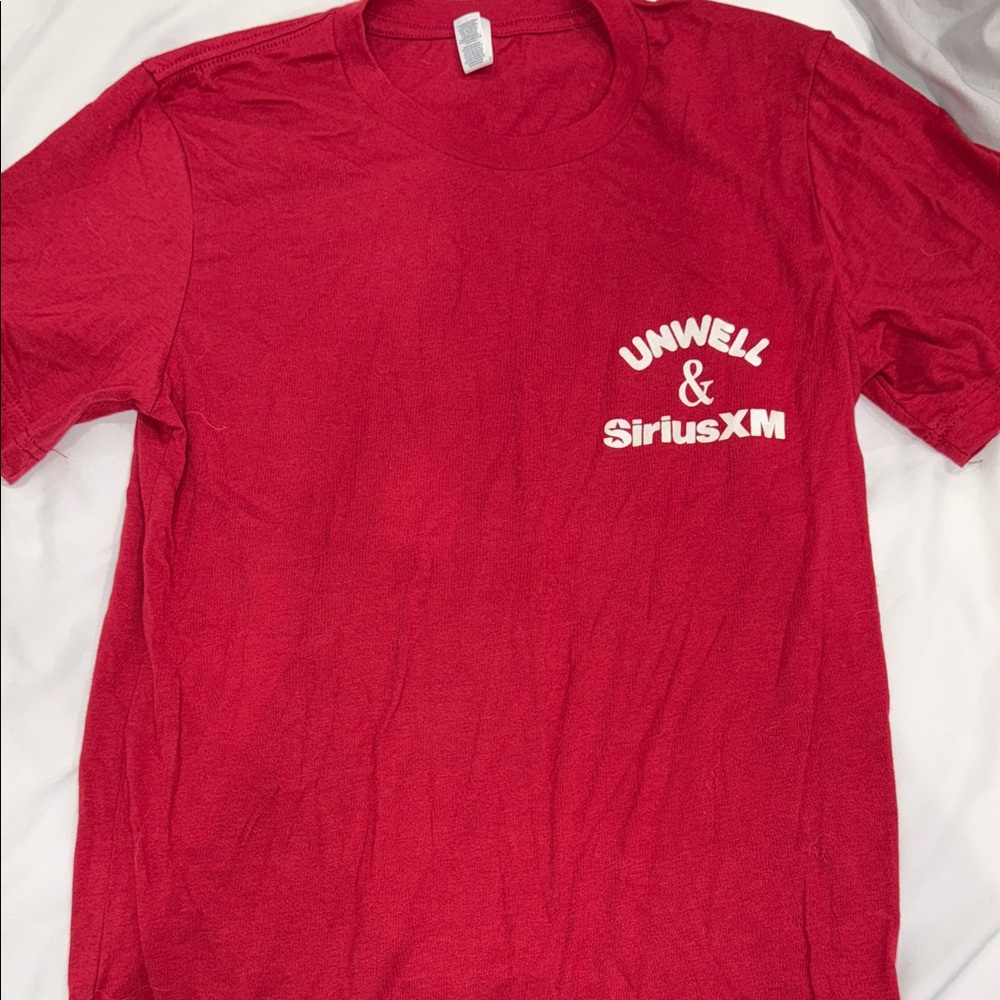 Unwell & SiriusXM Red Men's Shirt
